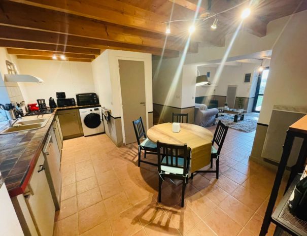 Cuisine du gîte milieu