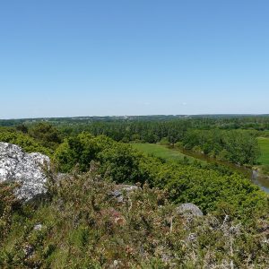 Vue du Rocher du Veau
